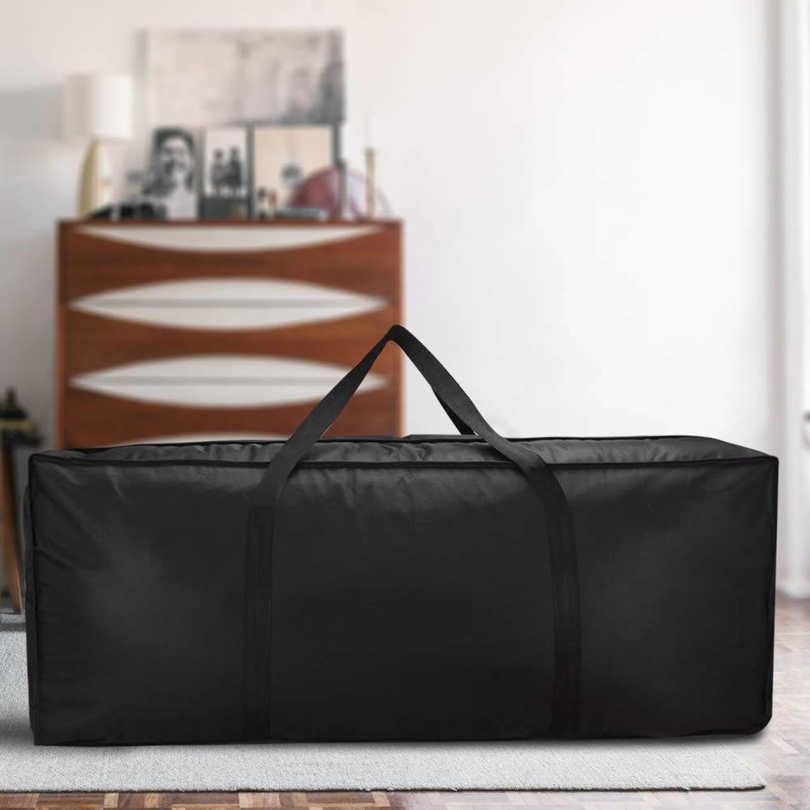Item Storage Bag 210D Oxford Cloth Outdoor Furniture Waterproof Storage Cover Protection Accessory Black