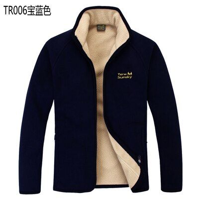 Outdoor Autumn Winter Men's Coat Warm Fleece liner Clothing Windproof Thickness Sports Camping Treking Male Jacket