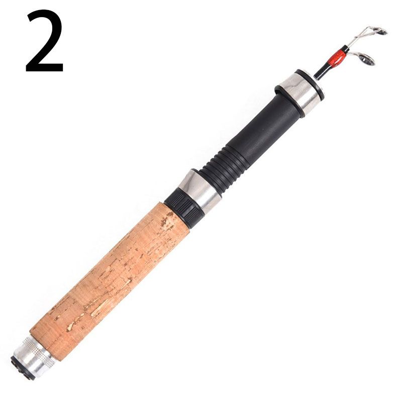 Ice Winter Fishing Rod Reel Kit Mini Telescopic Portable Rod for Ice Fishing  Creek