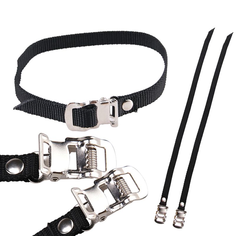 1PC Pedal Straps Bicycle Feet Strap Bike Strap, Toe Clip Strap, Black