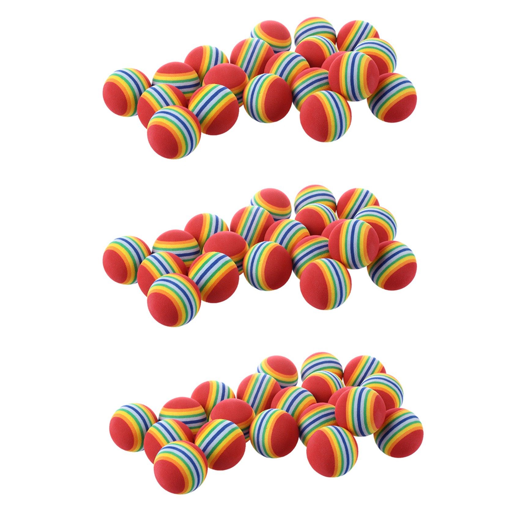 60Pcs Golf Balls of Sponge for Training
