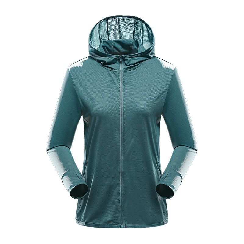 LNGXO Hiking Jackets Women Men Quick Dry Summer Camping Running Sport Jacket Sun-Protective Coats Soft Anti UV Skin Windbreaker