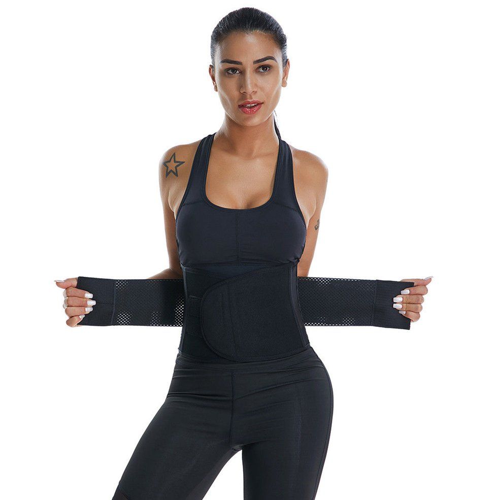 MA Sport Waist Trainer Belt Cincher Trimmer Slimming Body Shaper Adjustable Belt