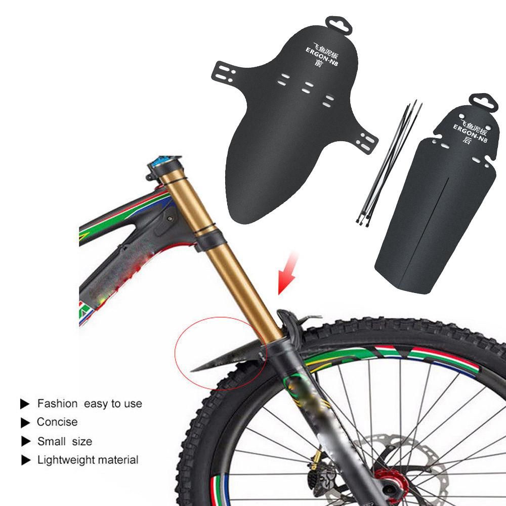 1 Set Cycling MTB Mountain Bike Bicycle Front + Rear Mud Guards Mudguard Fenders