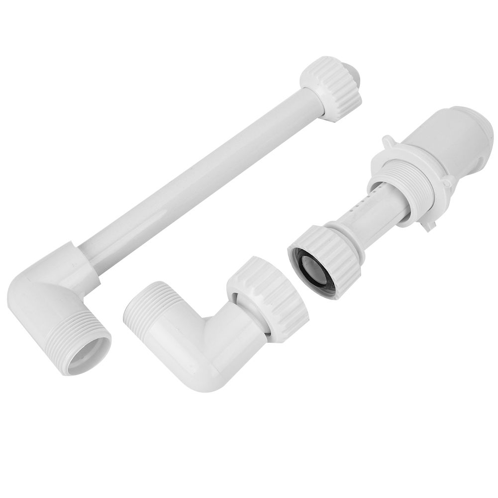 Swimming Pool Waterfall Stand White Bracket Adjustable Outdoor