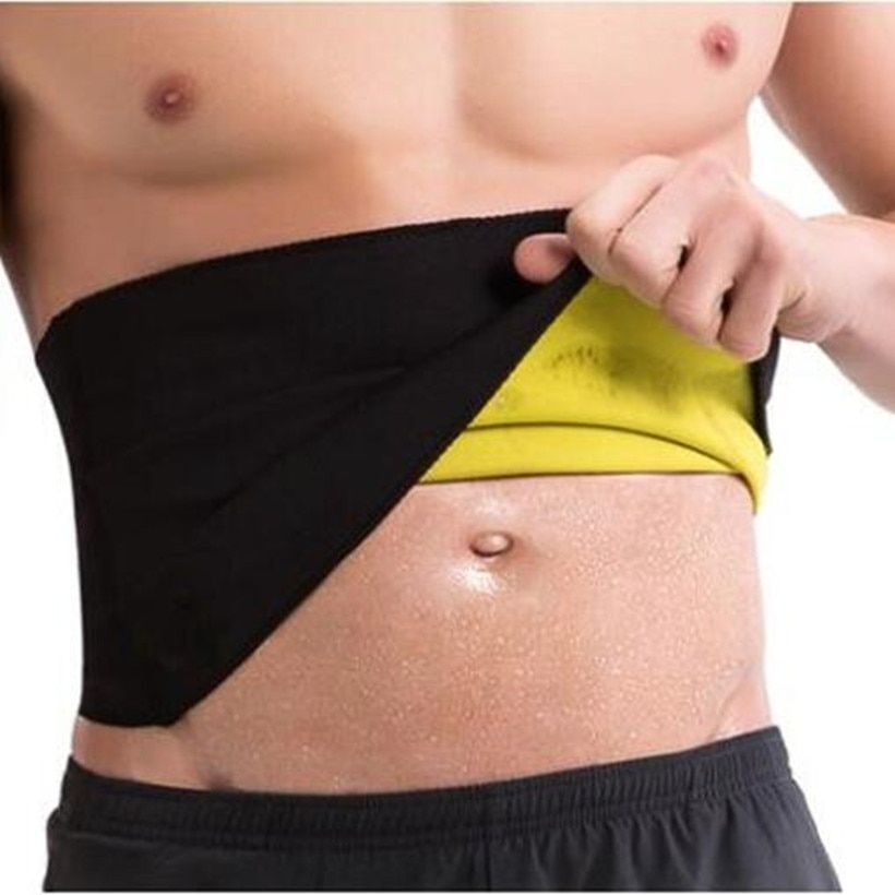 Men's Compression Body Shaper Belt neoprene waist trainer shapers slim corset slimming fitness control girdle waist cincher
