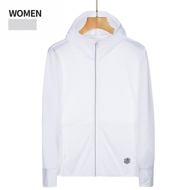 JACKSANQI Sun Protection Jacket Anti-ultraviolet Light Thin Ice Silk Breathable Riding Outdoor Sport Climbing Fishing Coats RA472