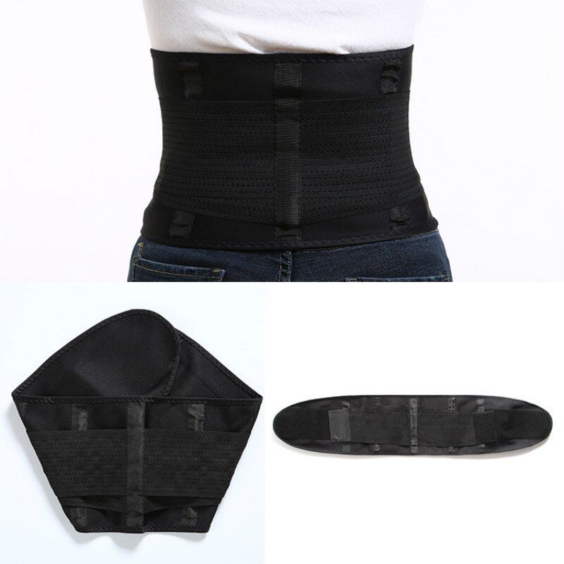 Women And Men Adjustable Elstiac Waist Support Belt Neoprene Faja Lumbar Back Sweat Belt Fitness Belt Waist Trainer Heuptas