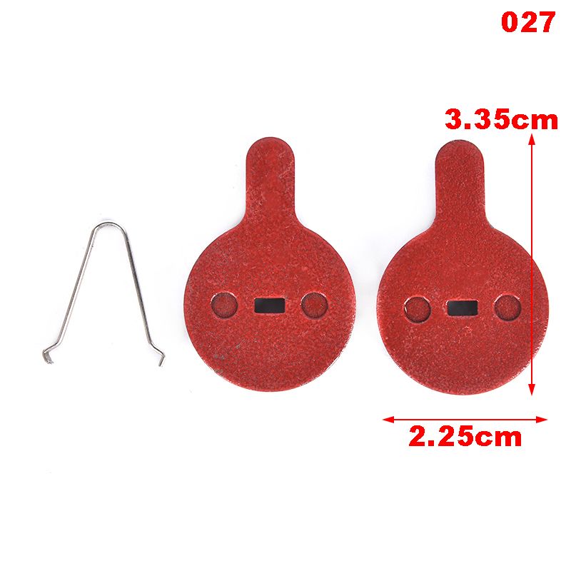 1pair Mountain Bike Cycling Copper Fiber Metal Disc Brake Pads Bike Accessories Cycling Accessories