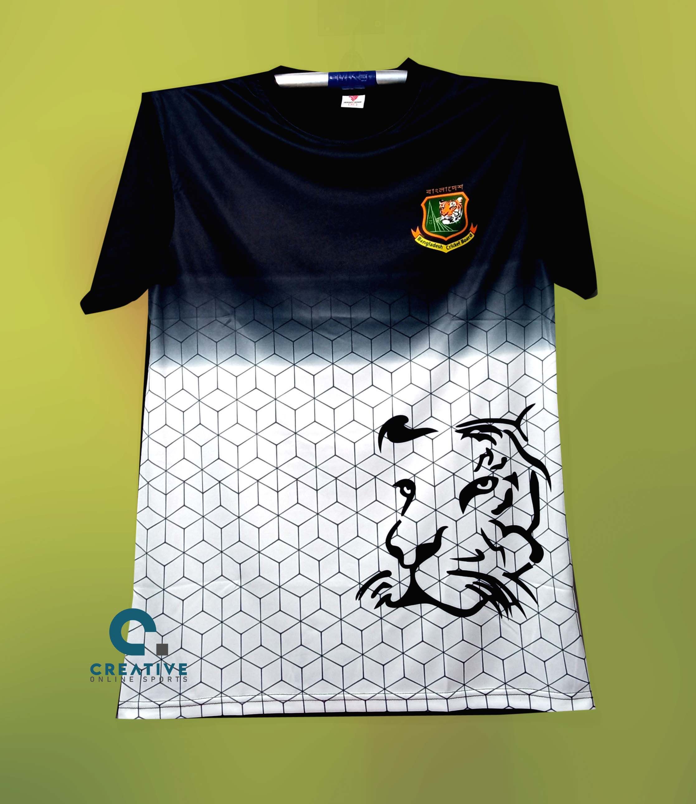 Bangladesh Cricket Team Practice Jersey Half Sleeve