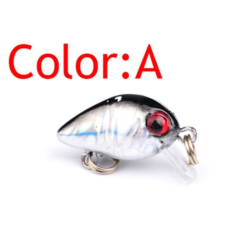 Plastic 2.6CM Lifelike Hard Jerkbait Durable Artificial Bait Fishing Lure