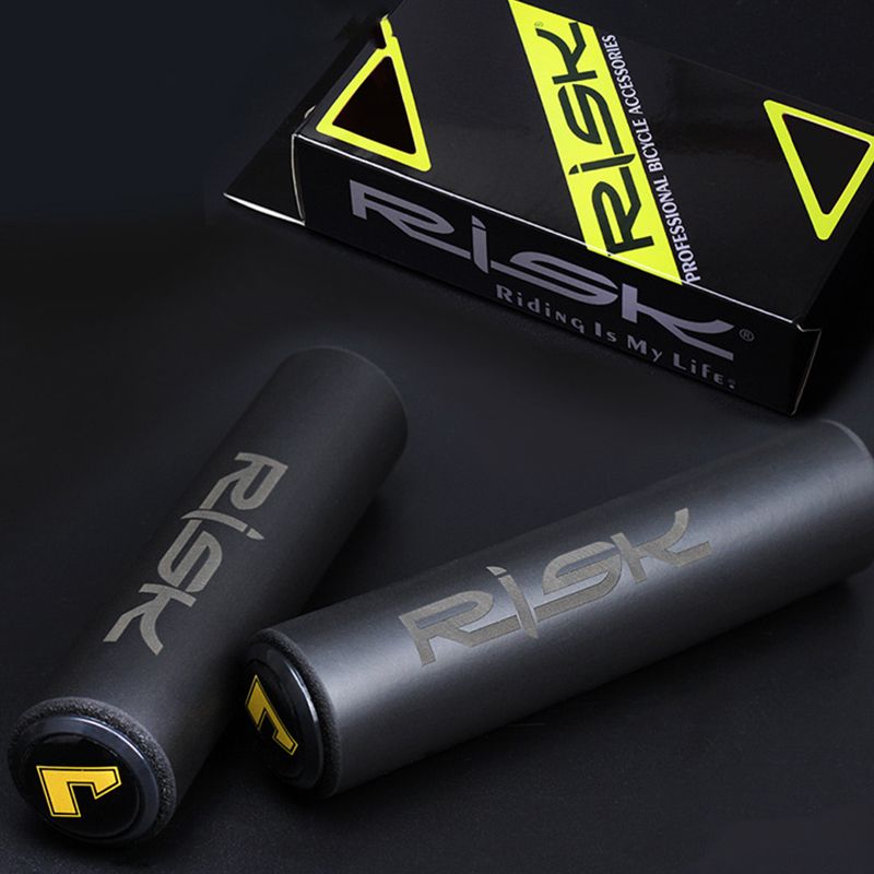1Pair Silicone MTB Bike Bicycle Grips Sponge Handlebar Soft Ultralight Grips