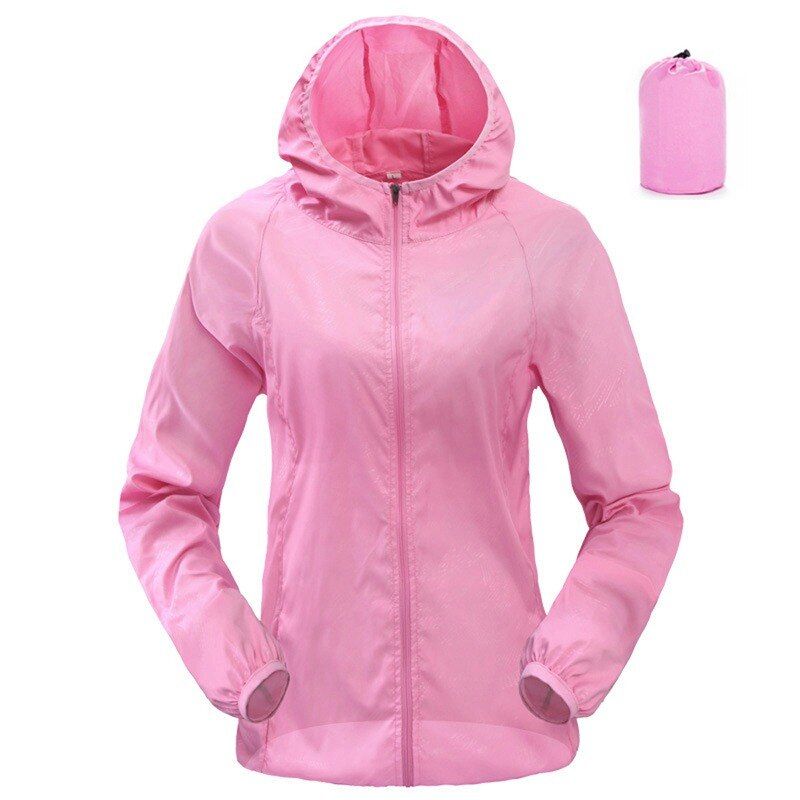 Hiking Jacket Men Women Waterproof Quick Dry Camping  Clothes Sun-Protective Outdoor Srts Coats Anti UV Windbreaker
