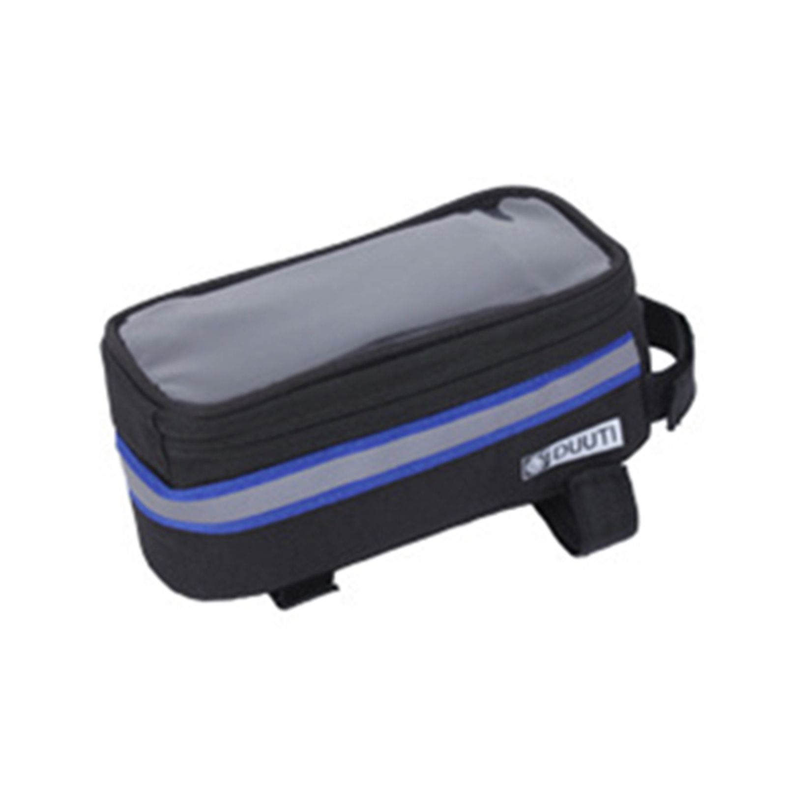 Bicycle Frame Bag Stereo Reflective Stripe Bicycle Frame Bag