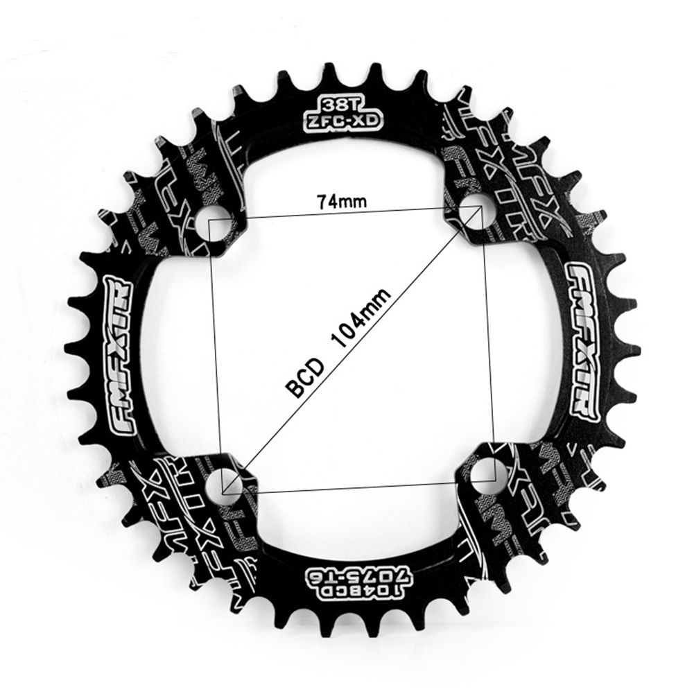 cycle  Positive  Negative  ear  Disc 104bcd Chainwheel Mountain Bike Disc Single Disc cycle Parts