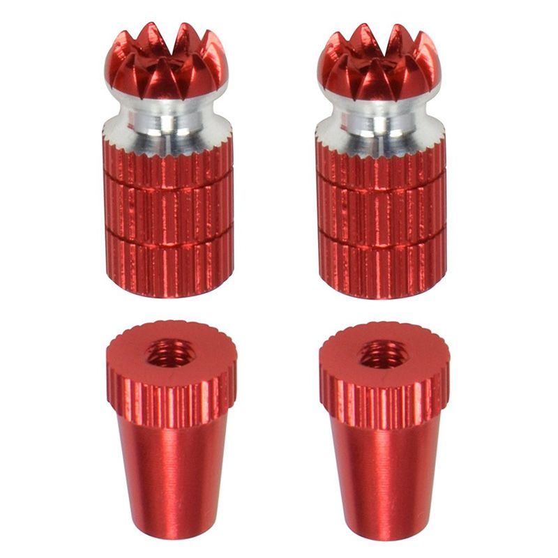 Aluminum RC Transmitter Stick Ends Controller Thumb Rocker M3 Thread for TX Futaba / FrSky / Spektrum DX6I DX7S DX8 DX9 Taranis,Red