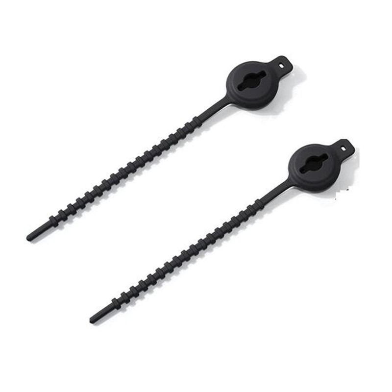 2 Pack Bike Mount Loop for Airtag Holder for Electric Bikes Easy to Install Under Bicycle Seat Mount Cases Protectors