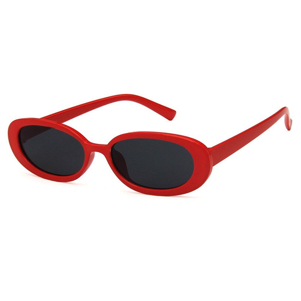 Summer Retro Sunglasses for Women Small Oval Frame Sun Glasses Fashion Shades Polarized Eyewear UV400 Sunglasses For Cycling