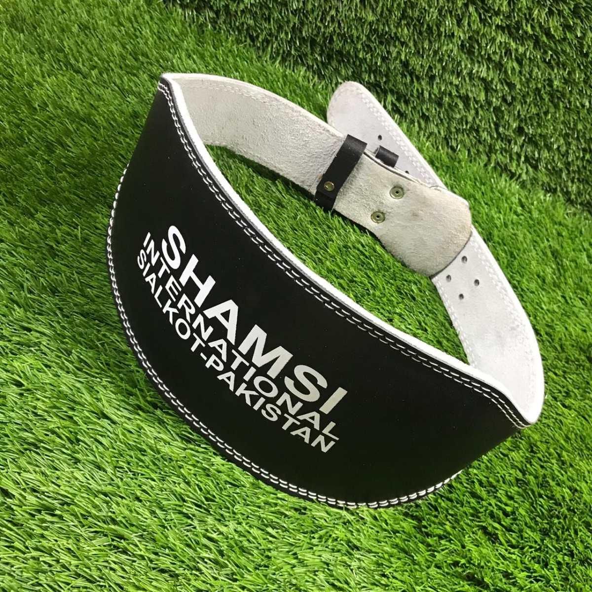 Gym Weight Lifting Belt - Shamsi - Black