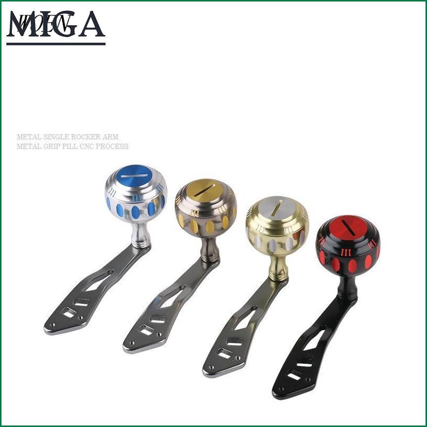 Aluminum alloy Fishing vessel Rocker 94MM drum wheel Handle Refit Accessories