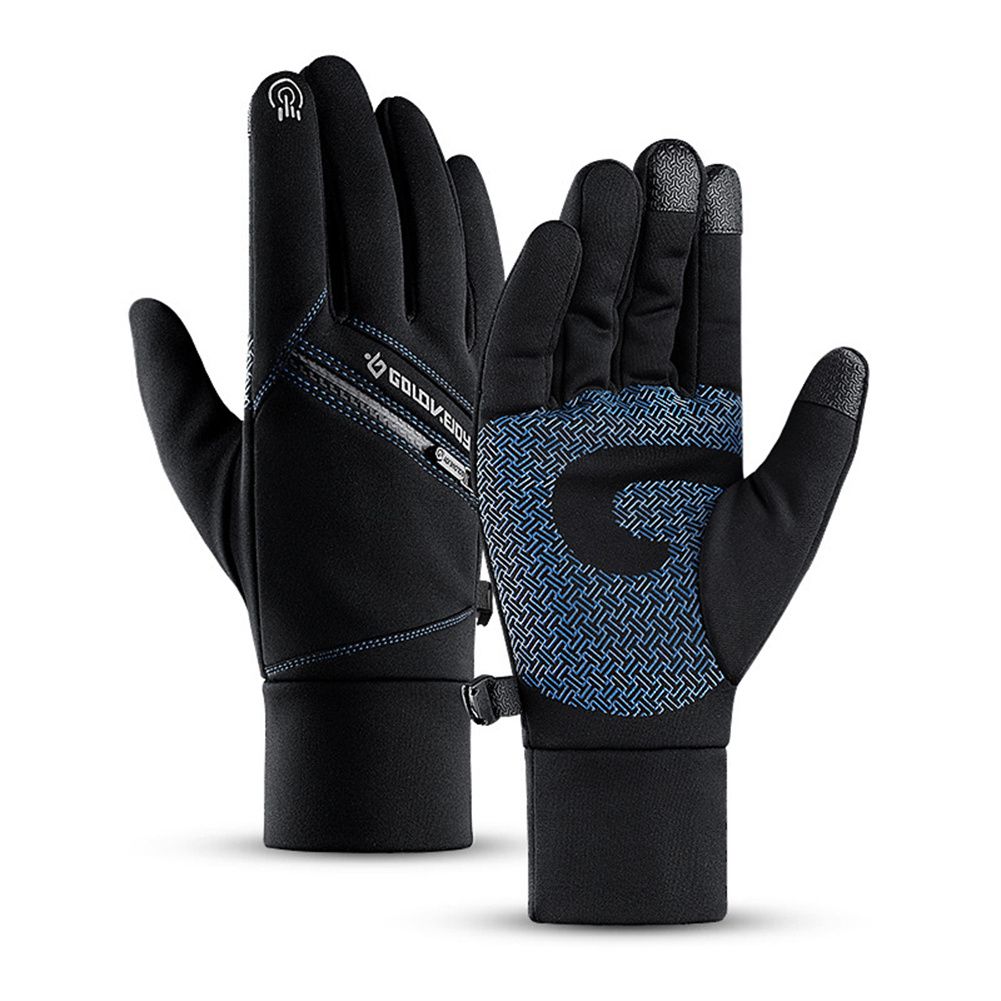 1 Pair Of hick Winter Warm  loves ouch Screen Non-slip loves For Outdoor Hiking Cycling