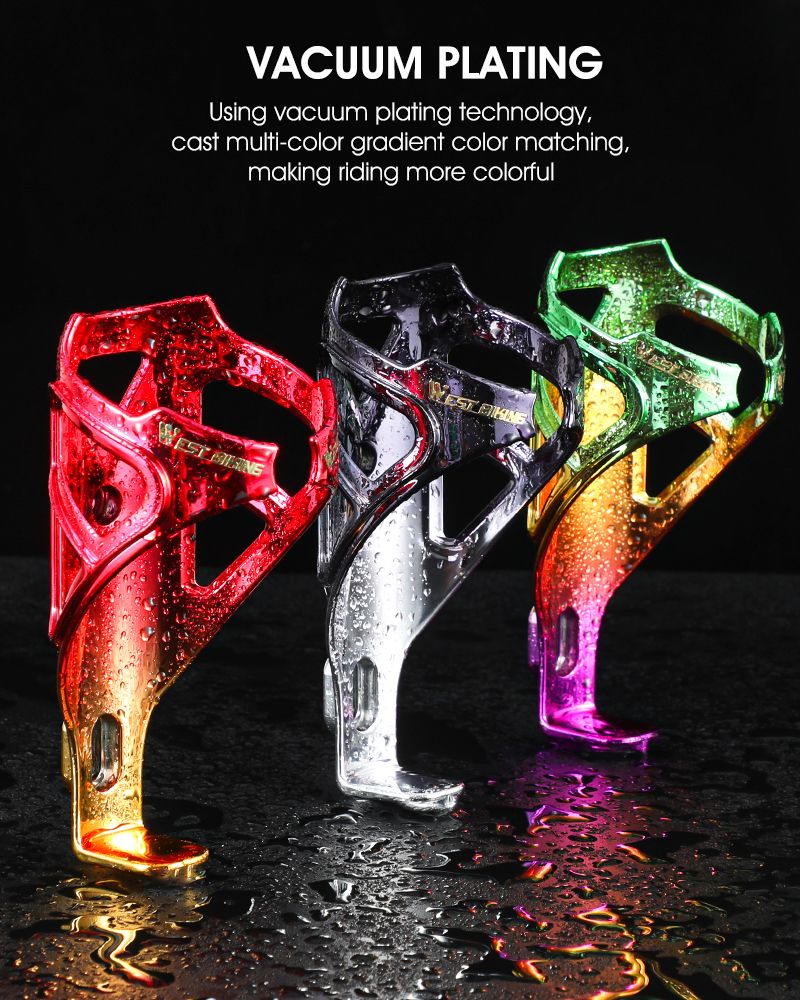 Bicycle Bottle Cages Cycling Bike PC Lightweight Drink Water Bottle Rack Riding Colorful Kettle Holder Bracket with abrasion performance