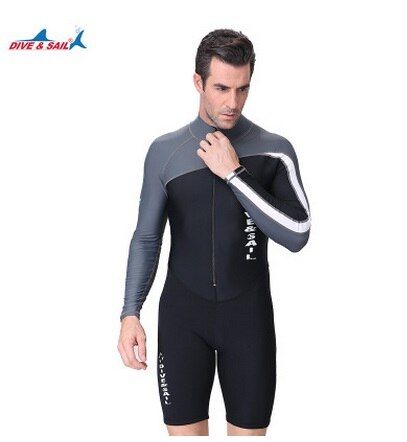 Women Diving Suit Wetsuit One-piece Surfing Outdoor Snorkel Suits Men Long Sleeve Neoprene BodySuit Water SrtsSwimming Clothes