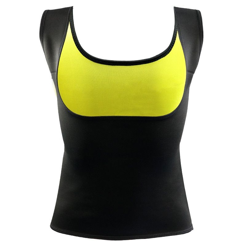 Plus Size S-5XL Men Neoprene Shaperwear Waist Traine Sweat Vest Body Shaper Cincher Corset T-Shirts Slimming Man Corsets