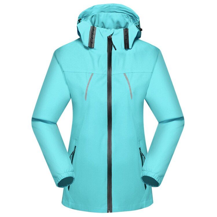 Outdoors Spring Autumn Men Women Thin Windproof Hiking Jacket Four Seasons Mountaineering Multi-function Jacket