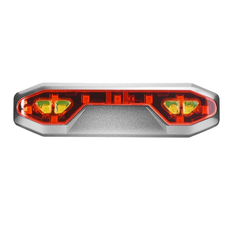 JAERBEE USB Rechargeable Bike Tail Light,IPX3 Waterproof Ultra Bright LED Bike Rear Light,5 Light Mode Options