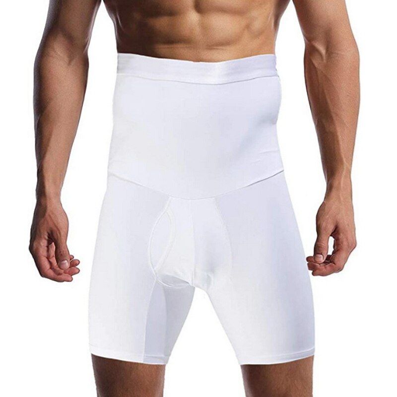 Laamei Shapewear Men Compression Shorts Body Shaper Waist Trainer Tummy Control Slimming Modelling Pants Girdle Boxer Underwear