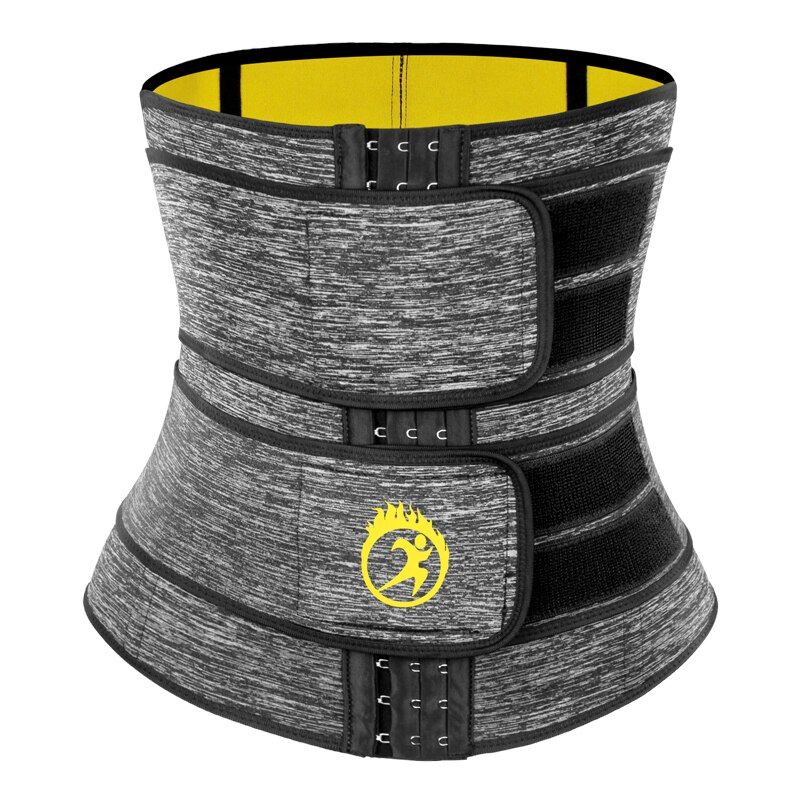 LAZAWG Waist Trainer Support Slimming Belt Women Fat Burn Neoprene Sweat Gym Fitness Modeling Strap Slimming Body Shapers Corset