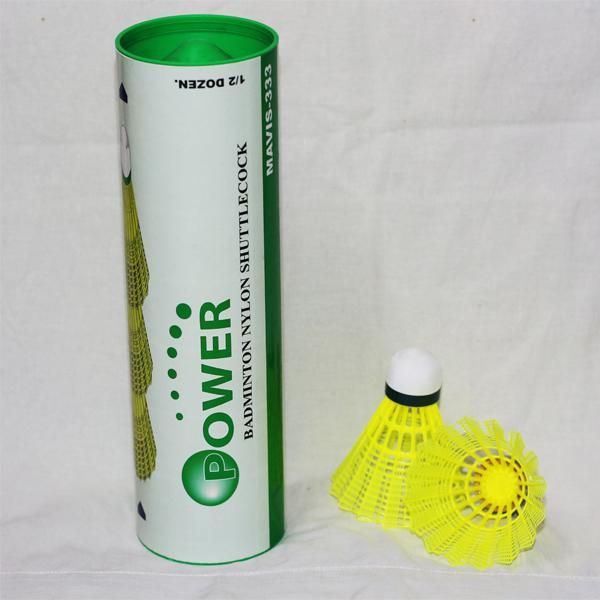 Power 333 shuttlecock plastic (6pcs)