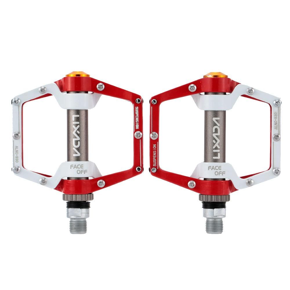 Cycling Bike Bicycle Pedals MTB Road Bike Platform Pedals Sealed Bearings 9/16" Screw Thread Spindle