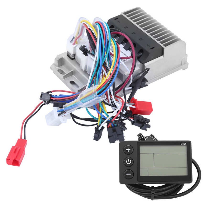 lower current consumption high stability electric tricycles brushless controller aluminium accessory