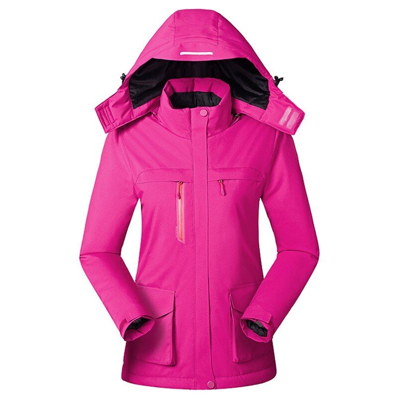 Winter Intelligent Heating Jacket USB Charging Women Heated Coat Outdoor Fleece Female Windproof Climbing Clothes P1233