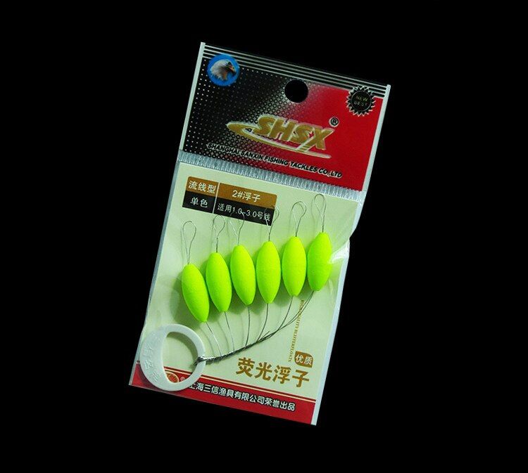 5packs/lot Seven Star Float Beans Fluorescent Fishing Float Mini Float Bobber Pesca Fishing Tackle Accessories B191