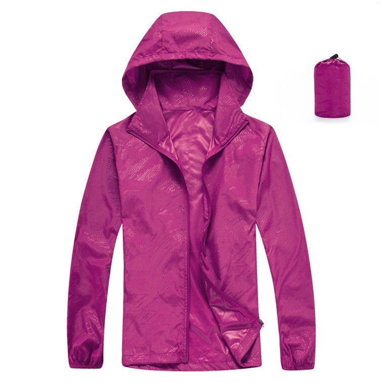 Men's Women's Skin Quick Dry Hiking Jacket Waterproof Sun UV Protection Coats Outdoor Sports Fishing Skin Camping Running Jacket