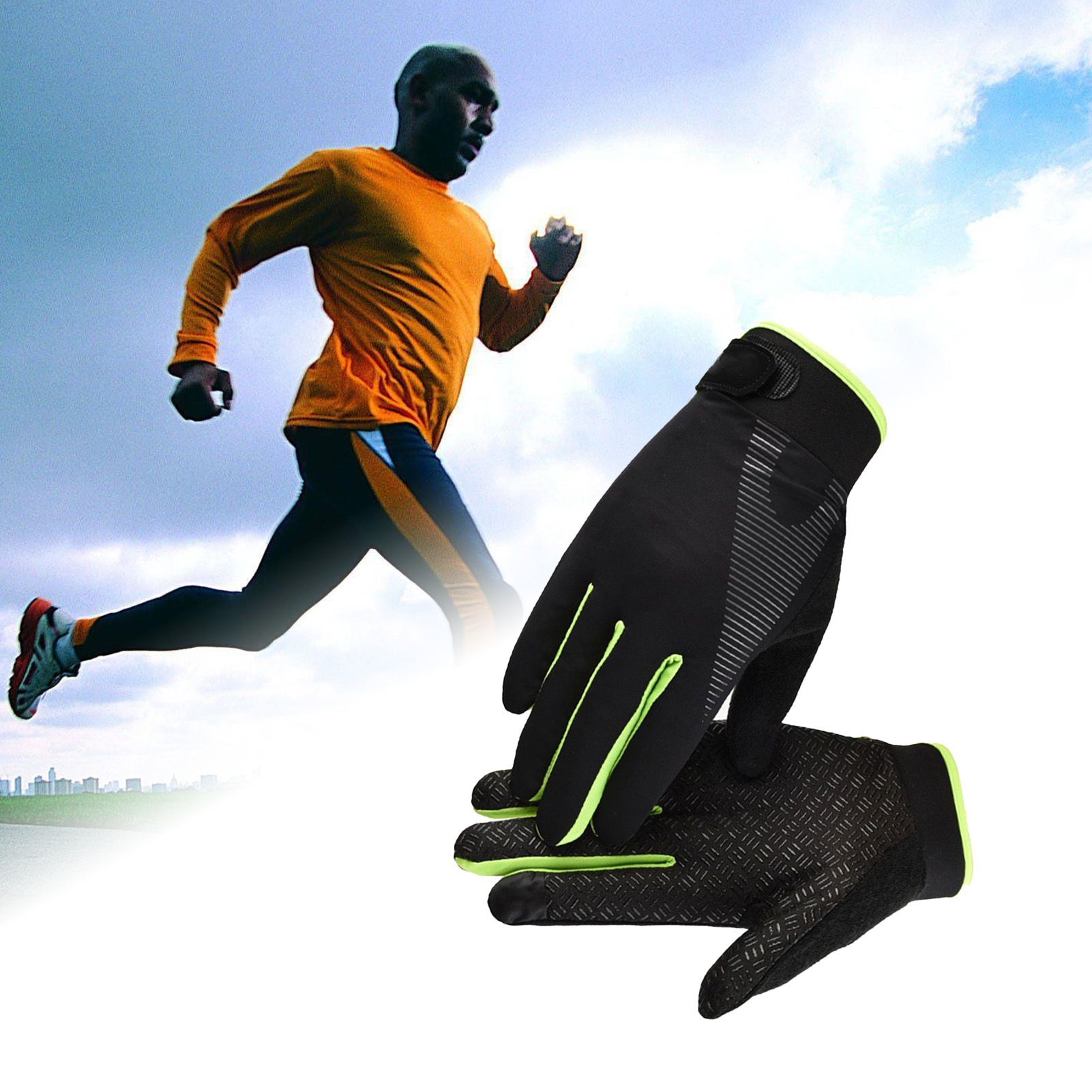 SuperRide Ice Silk Gloves Portable Outdoor Sports Touch Screen Climbing Fitness Bicycling Gloves