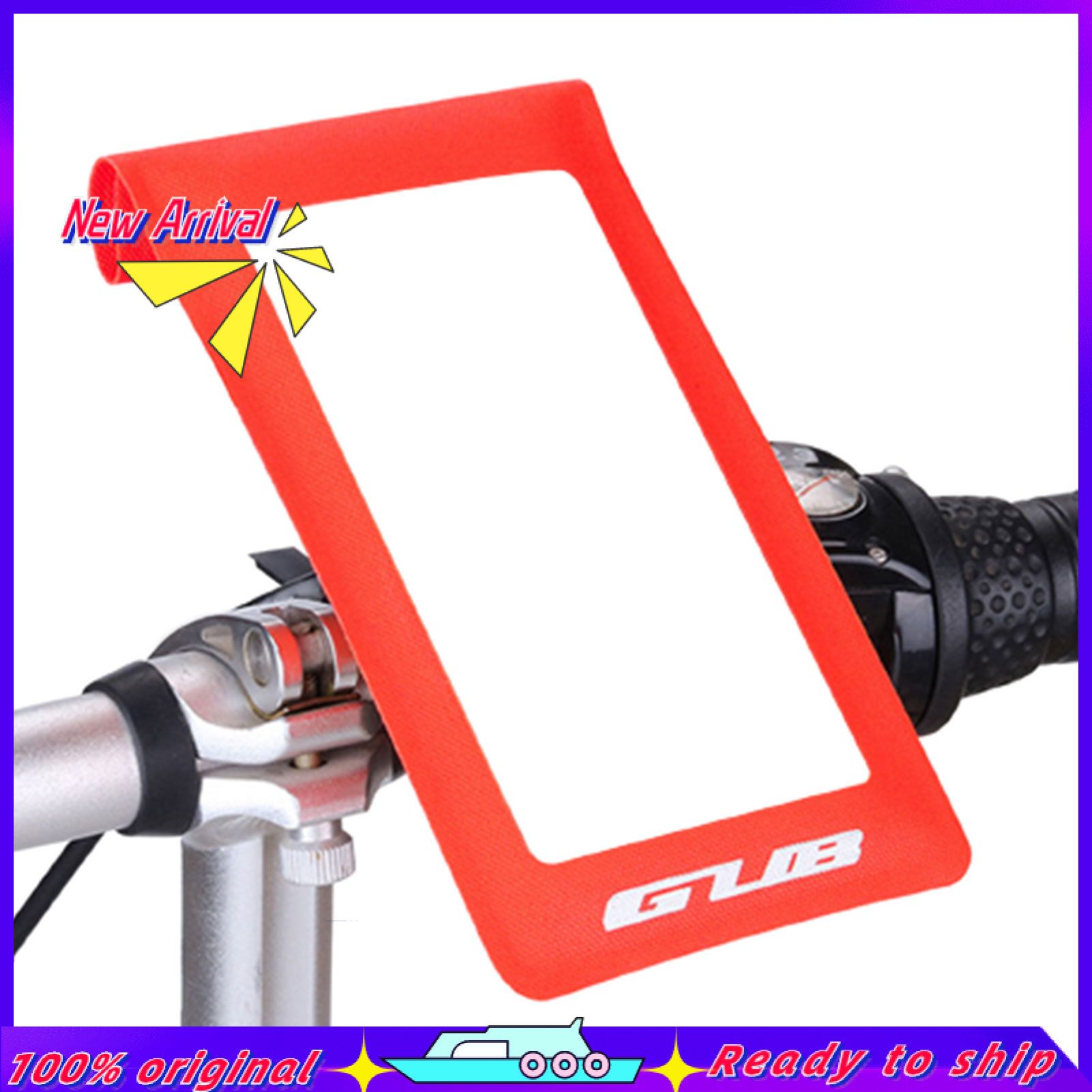Bike Bicycle 360 Degree Rotatable Stand Touch Screen Phone Holder Waterproof Bag