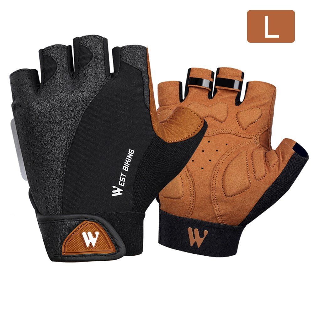 WEST BIKING Full Finger/Half finger Cycling Gloves Anti-shock Gloves Biking Portable Touch Screen Anti Slip Cycling gloves New