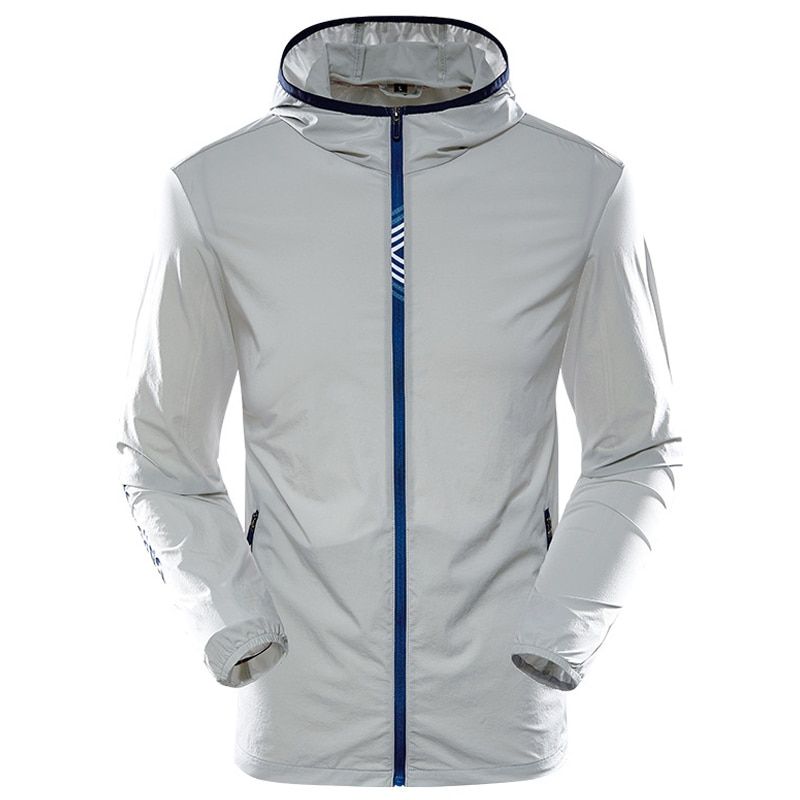 Outdoor Sports Skin Clothing Sunscreen Clothing Men's Spring And Summer Anti-Ultraviolet Breathable Cycling Clothing