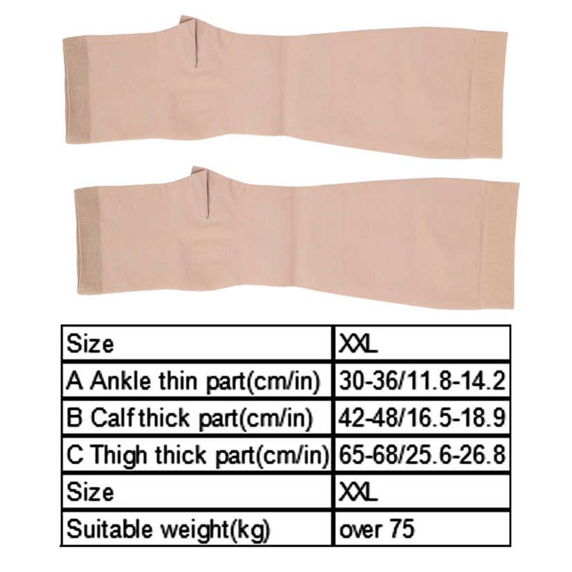 Elasticity Veins Socks Middle Tube Varicose Surgery Sequential Reduce Compression