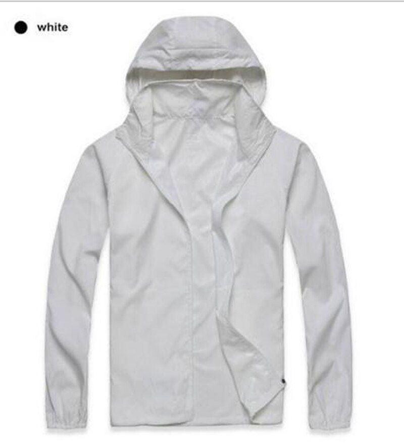 Men Women Quick Dry Fishing Cycling Hiking Jackets  Waterproof Sun-Protective Outdoor Sports Coats Skin Windbreaker