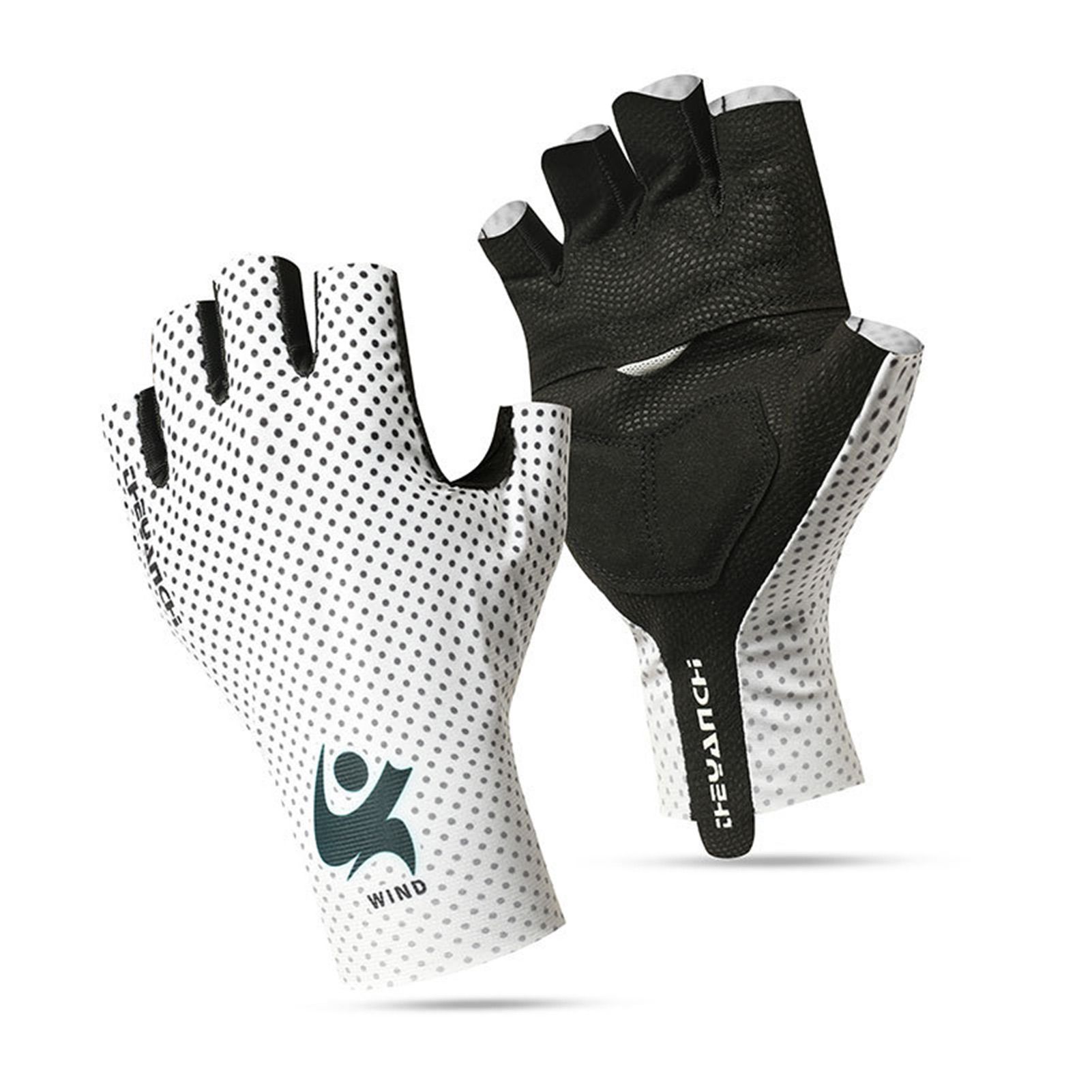 Driving Gloves Long-lasting Uni Fingerless Cycling Gloves