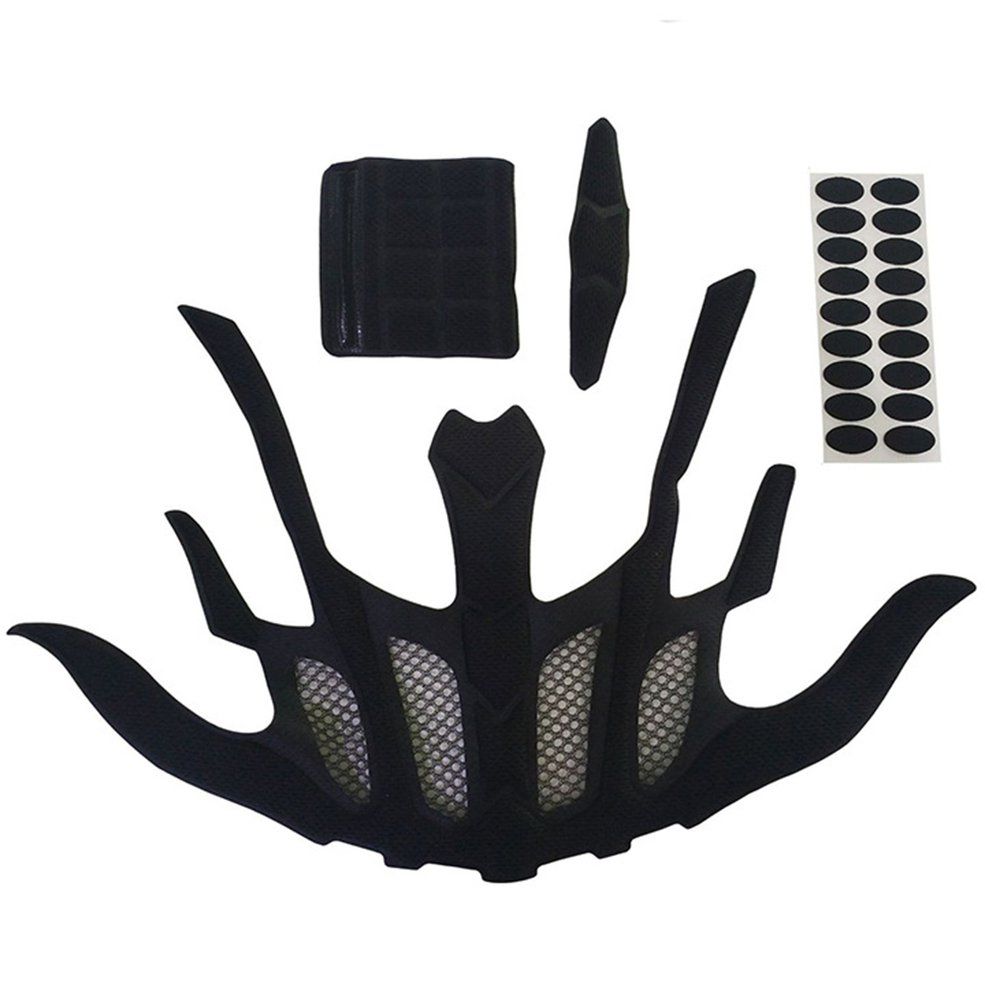 Helmet Padding Kit Bicycle Replacement Universal Foam Pads Set For Bike