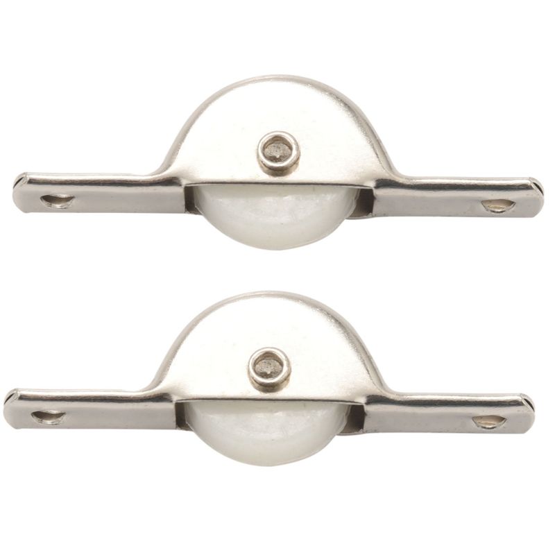 20pcs Door Window Cupboard Drawer Bin Single Nylon Sliding Roller Pulley Wheel