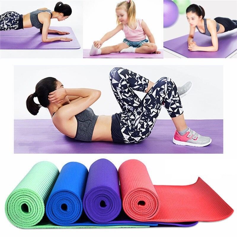 Gym Exercise Yoga Mat Multicolor - 6mm
