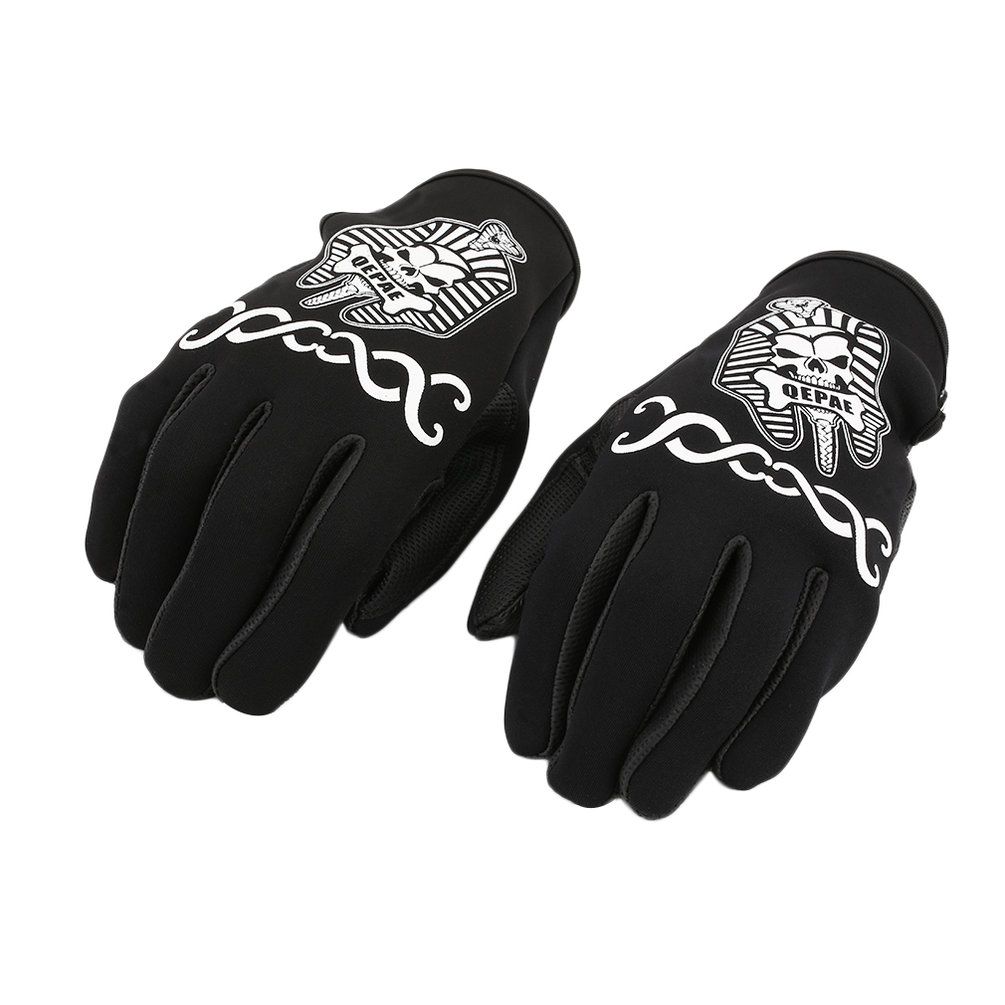 Pharaoh Pattern Man Woman Cycling Gloves Outdoor Sports Motorcycle Equipment
