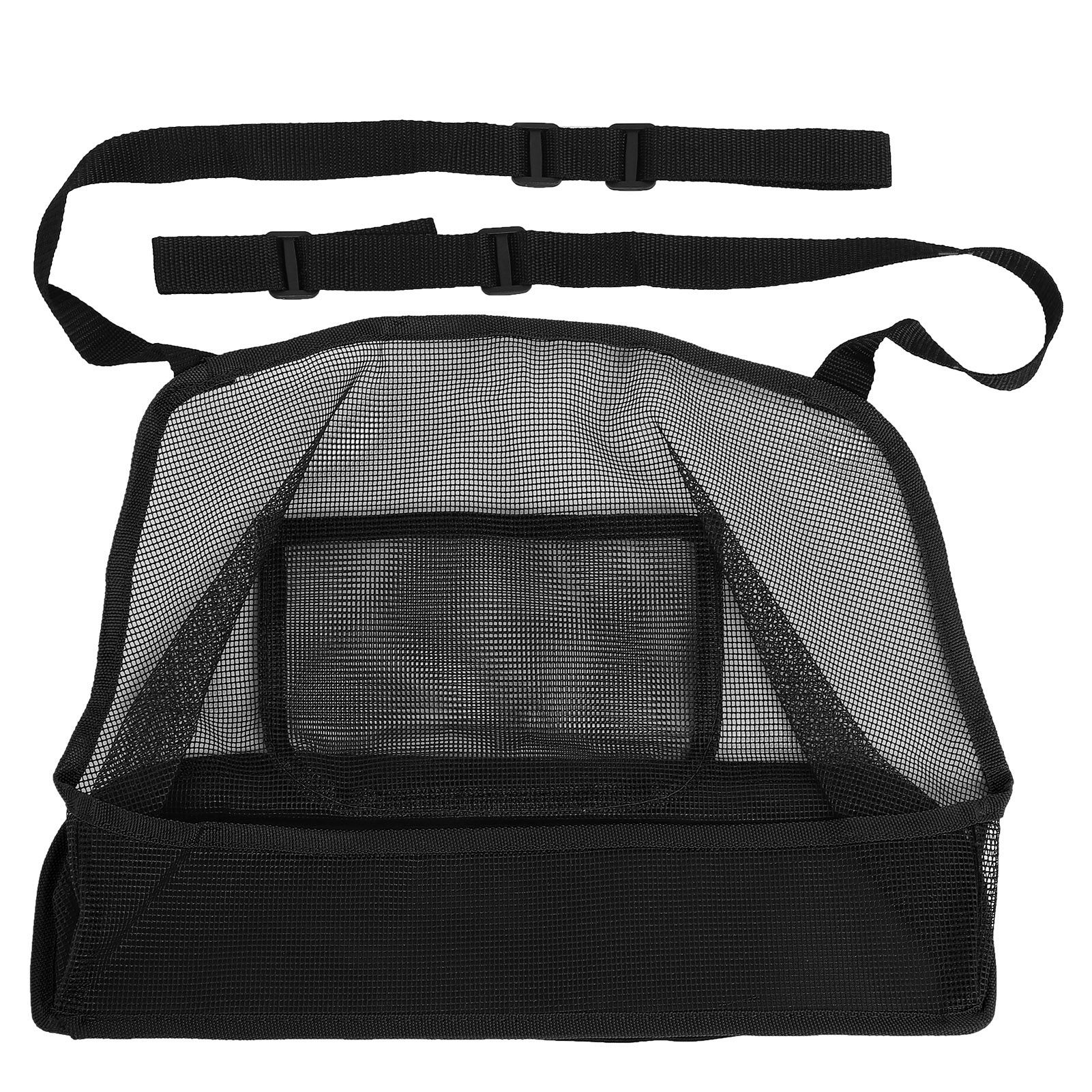 Back Net Bag Easy To Install Handbag Holder Car Suspension Storage with Adjustable for Charging Cords